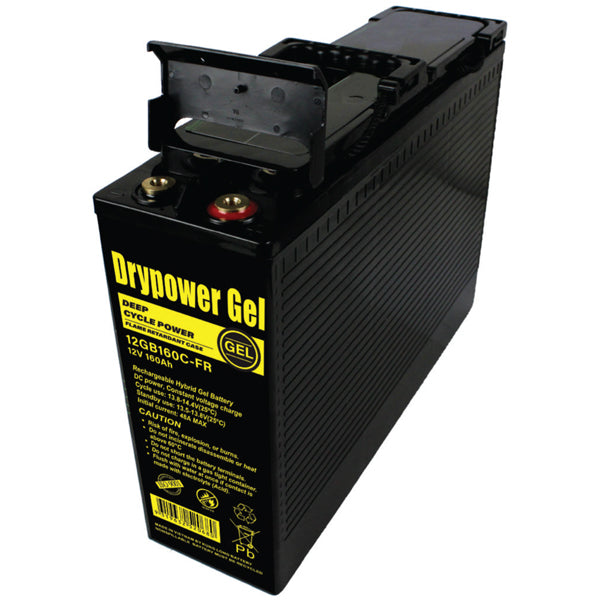 12GB160C-FR Drypower 12V 160Ah Sealed Lead Acid Deep Cycle Hybrid Gel Battery replaces CBF12V150A, HZB12/150FA, LPF12-125, LPF12-150A, LPGF12-150, LGK12150, PWTC12F150FR, RM12-150FT, FT12-150, CT12-140X