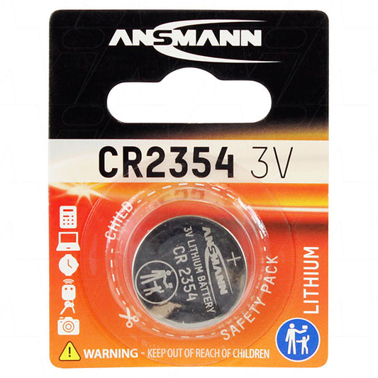 Ansmann CR2354-BP1(A) 1516-0012 Ansmann CR2354 Consumer Lithium Battery Coin Cell