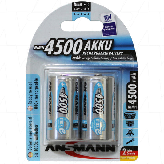 Ansmann 5035352-BP2 5035352 Ansmann Consumer Rechargeable Battery