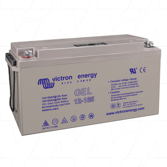 BAT412151104 Victron Energy 12V 165Ah Sealed Lead Acid Deep Cycle Gel Battery BAT412151104