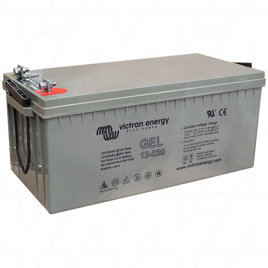 BAT412201104 Victron Energy 12V 220Ah Sealed Lead Acid Deep Cycle Gel Battery BAT412201104