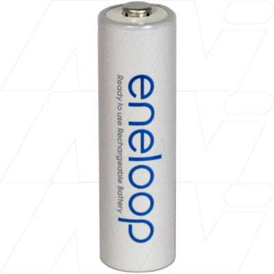 Panasonic AA BK-3MCCE Eneloop Ready to Use, Up to 2100 Recharge Cycles, NiMH Rechargeable Battery