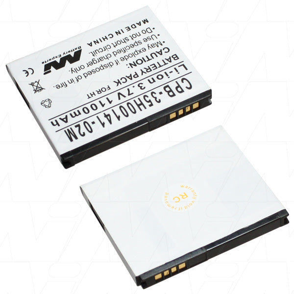 MI Battery Experts CPB-35H00141-02M-BP1 Mobile Phone Battery suitable for HTC Ace, Desire HD & T-Mobile MyTouch HD