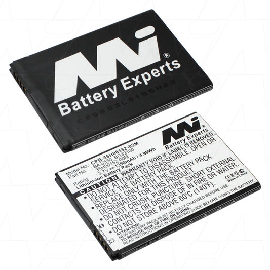 MI Battery Experts CPB-35H00152-02M-BP1 Mobile Phone Battery suitable for Google G12 & HTC Desire S, Saga