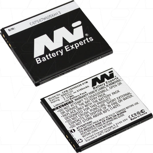 MI Battery Experts CPB-35H00228-01M-BP1 Mobile Phone Battery suitable for HTC Desire 320 / 501 / 510 LTE / 601 / 700 / 7060, Zara and more