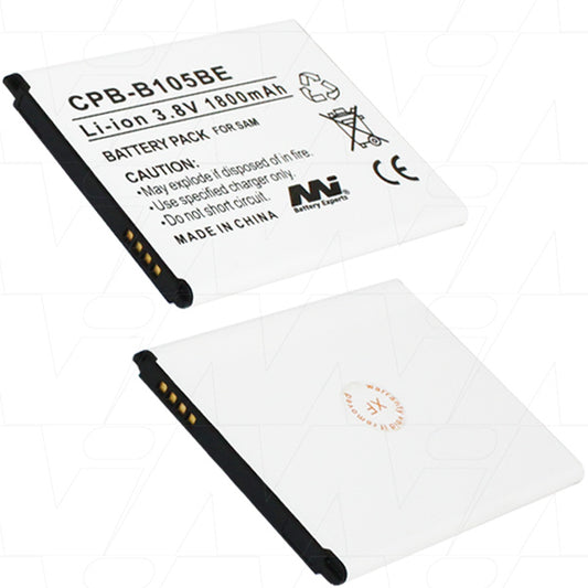 MI Battery Experts CPB-B105BE-BP1 Mobile Phone Battery suitable for Samsung Galaxy Ace 3, Galaxy Light