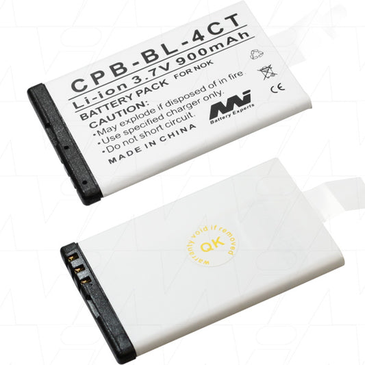 MI Battery Experts CPB-BL-4CT-BP1 Mobile Phone battery suitable for Nokia 2720 Fold 2G, 5310 XpressMusic, 5630 XpressMusic, 7210 Supernova, 7310 Supernova