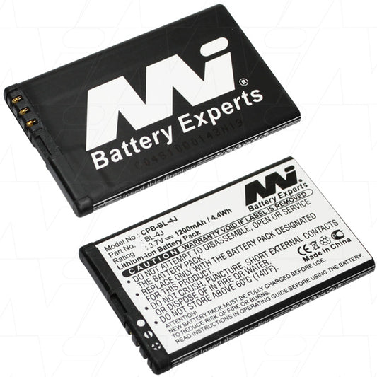 MI Battery Experts CPB-BL-4J-BP1 Mobile Phone battery suitable for Nokia Lumia 620