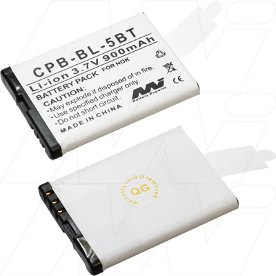 MI Battery Experts CPB-BL-5BT-BP1 Mobile Phone Battery suitable for Nokia 2600 Classic, 7510 Supernova, N75