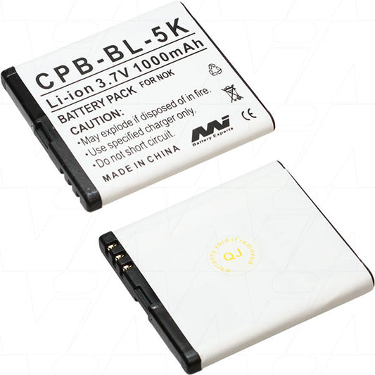 MI Battery Experts CPB-BL-5K-BP1 Mobile Phone Battery suitable for Nokia N85, N86, X7