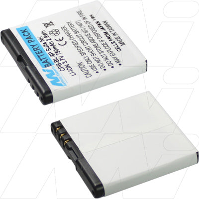 MI Battery Experts CPB-BL-6P-BP1 Mobile Phone battery suitable for Nokia 6500 Classic, 7500 Prism, 7900 Prism, 8900 Prism