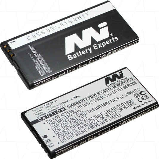 MI Battery Experts CPB-BP-5T-BP1 Mobile Phone battery suitable for Nokia Arrow, Lumia 820, Lumia 825