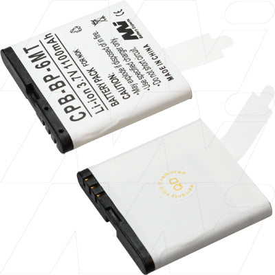 MI Battery Experts CPB-BP-6MT-BP1 Mobile Phone Battery suitable for Nokia 6270 Classic, E51, N51, N81, N82