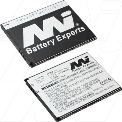 MI Battery Experts CPB-BY71-BP1 Mobile Phone battery suitable for Alcatel One Touch 908 / 909 / 910 / 915 / 985 / 990