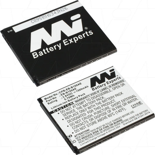 MI Battery Experts CPB-EB-B100AE-BP1 Mobile Phone Battery suitable for Samsung Galaxy Ace 3, Ace 4