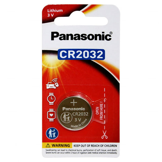 Panasonic CR2032-BP1(P) Panasonic CR2032 Consumer Lithium Battery Coin Cell