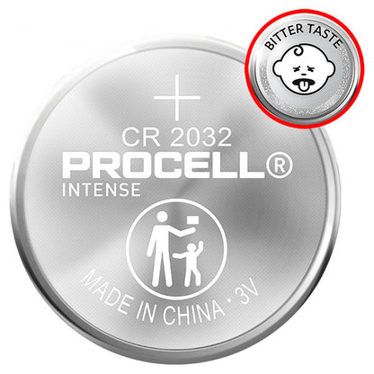 Procell CR2032-BP5(PX) CR2032 3V Procell Intense Lithium Coin Cell Blister of 5