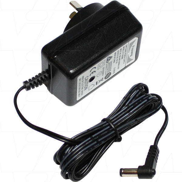 FY1202000-2.5mm 100-240VAC to 12VDC 2A 24W Switchmode Power Supply with 2.5mm Right Angle DC Plug