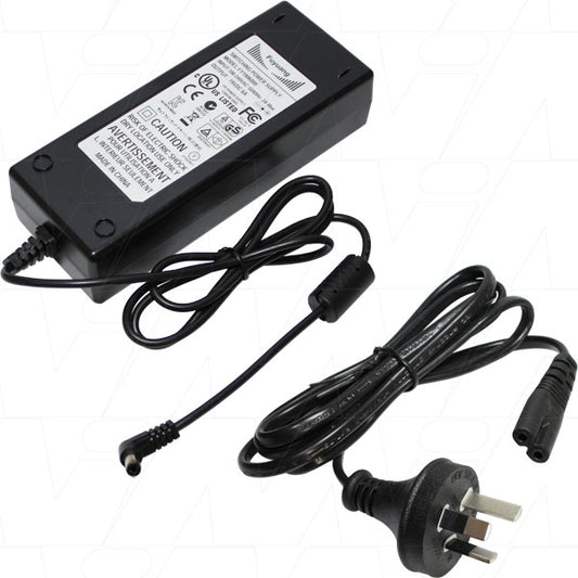 FY1906000-2.1mm 100-240VAC to 19VDC 6A 120W Switchmode Power Supply with 2.1mm Right Angle DC Plug