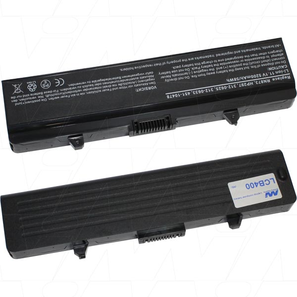 MI Battery Experts LCB400 Laptop battery suitable for Dell Inspiron 1525, 1526, 1545