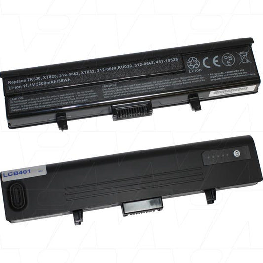 MI Battery Experts LCB401 Laptop battery suitable for Dell XPS M1530