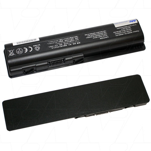 MI Battery Experts LCB408 Laptop battery suitable for Compaq Presario models and Hewlett Packard Pavilion dv5 / dv6 series