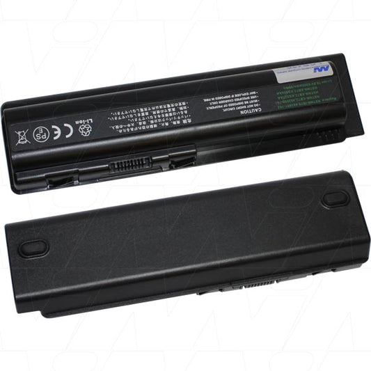 MI Battery Experts LCB420 Laptop battery suitable for Compaq Presario models and Hewlett Packard Pavilion dv4 / dv5 / dv6 series