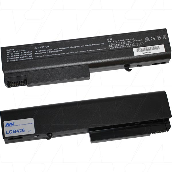 MI Battery Experts LCB426 Laptop battery suitable for Compaq, Hewlett Packard Business Notebook series