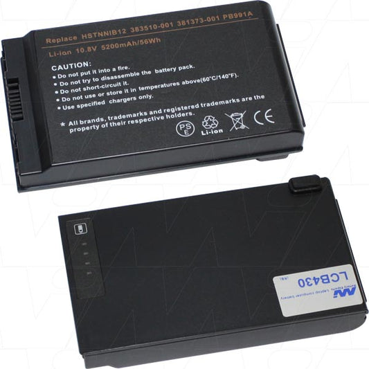 MI Battery Experts LCB430 Laptop battery suitable for Compaq, Hewlett Packard Business Notebook series