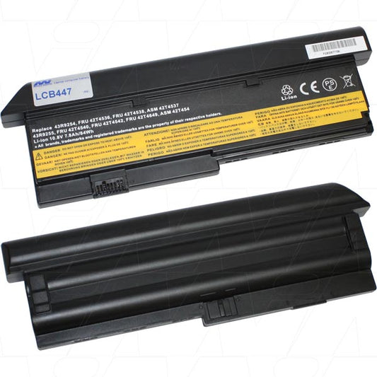 MI Battery Experts LCB447 Laptop battery suitable for Lenovo Thinkpad X200 series