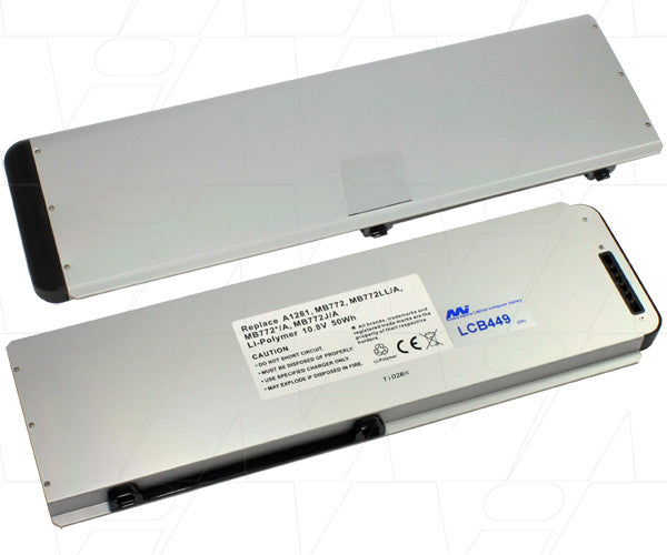 MI Battery Experts LCB449 Laptop battery suitable for Apple MacBook Pro 15 inch