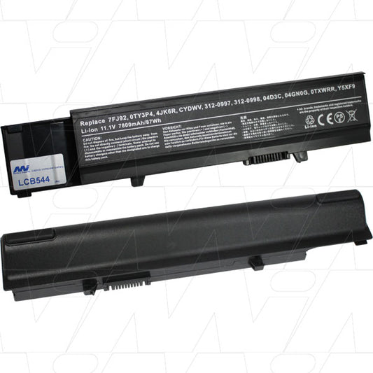 MI Battery Experts LCB544 Laptop battery suitable for Dell Vostro 3400, 3500, 3700