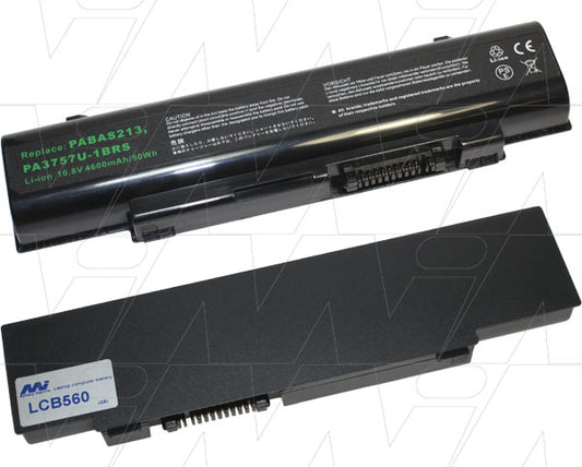 MI Battery Experts LCB560 Laptop battery suitable for Toshiba Dynabook Qosmio series