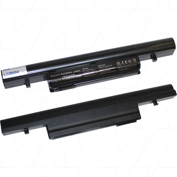 MI Battery Experts LCB594 Laptop battery suitable for Toshiba Satellite / Satellite Pro R850 series, Tecra R850 series, Tecra R950 series