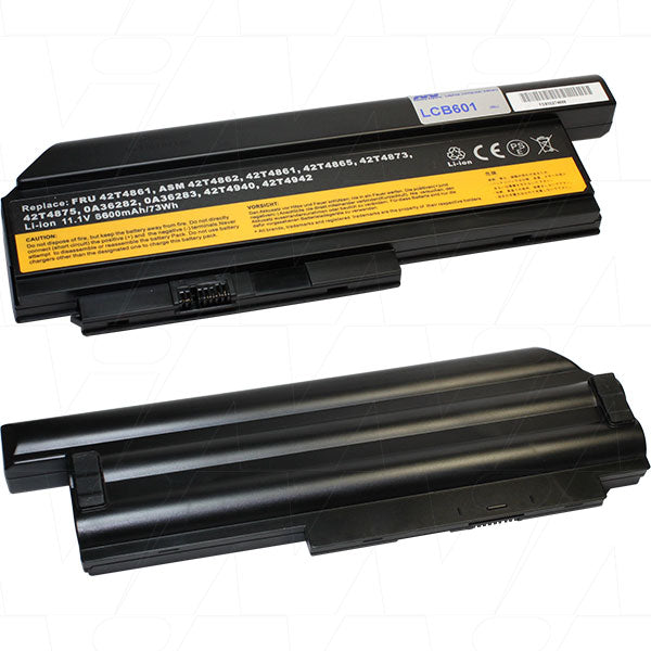 MI Battery Experts LCB601 Laptop battery suitable for Lenovo Thinkpad X220, X220i, X230