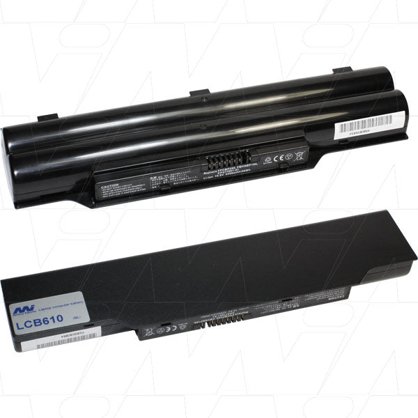 MI Battery Experts LCB610 Laptop battery suitable for Fujitsu A530, A531, LH520, LH530, PH50/C, PH50/E