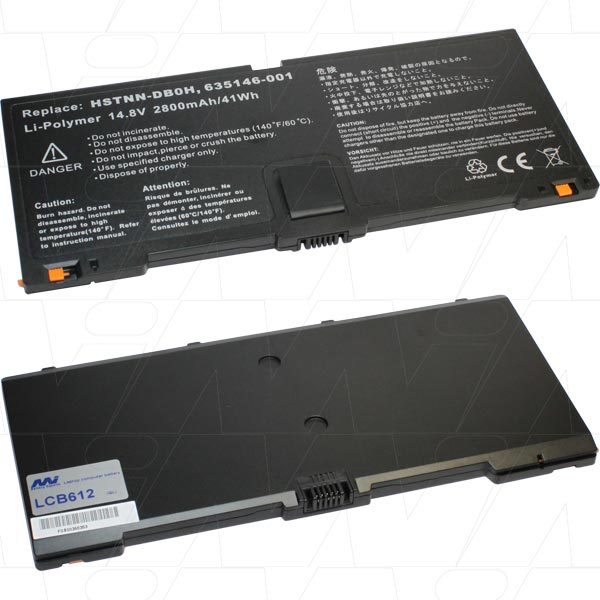 MI Battery Experts LCB612 Laptop battery suitable for Hewlett Packard ProBook 5330M