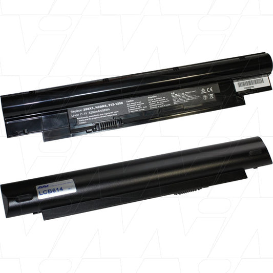 MI Battery Experts LCB614 Laptop battery suitable for Dell Inspiron N311z, N411z, Vostro V131