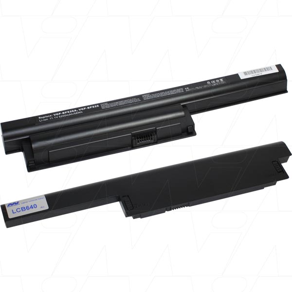 MI Battery Experts LCB640 Laptop battery suitable for Sony