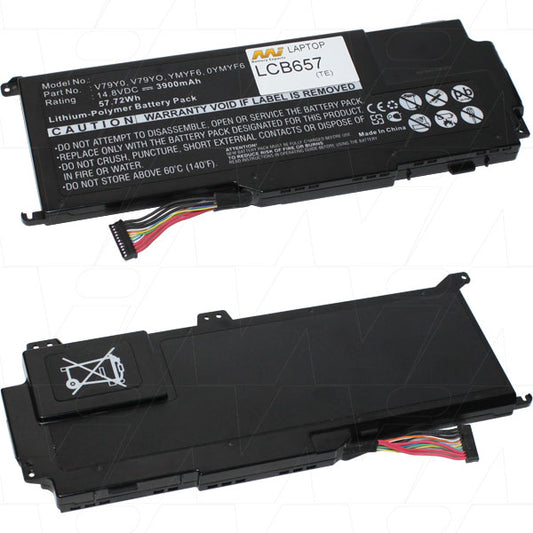 MI Battery Experts LCB657 Laptop battery suitable for Dell XPS 14Z