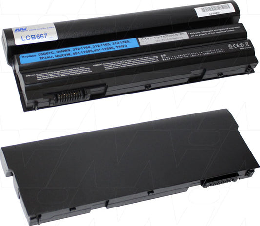 MI Battery Experts LCB667 Laptop battery suitable for Dell Latitude E5420, E5430, E5520, E5530