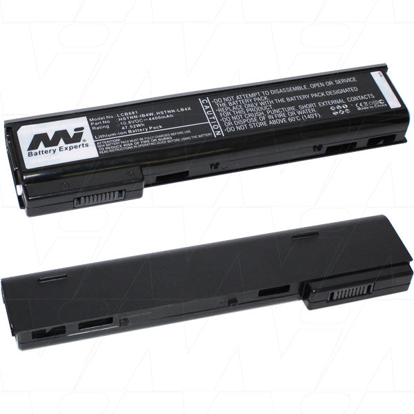 MI Battery Experts LCB681 Laptop battery suitable for Hewlett Packard ProBook 640/645/650 G1 series