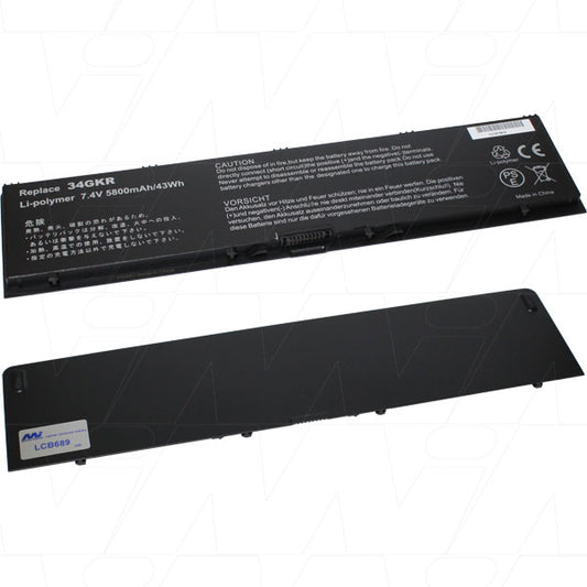 MI Battery Experts LCB689 Laptop battery suitable for Dell Latitude E7440 Touch