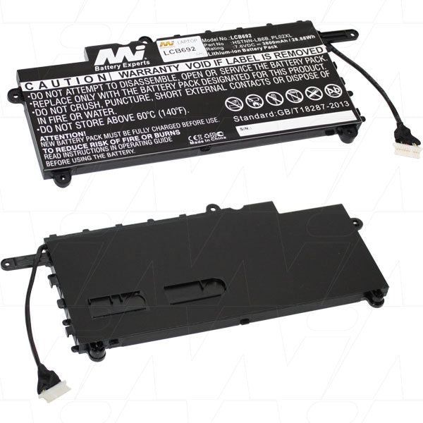 MI Battery Experts LCB692 Laptop battery suitable for Hewlett Packard Pavilion 11 X360