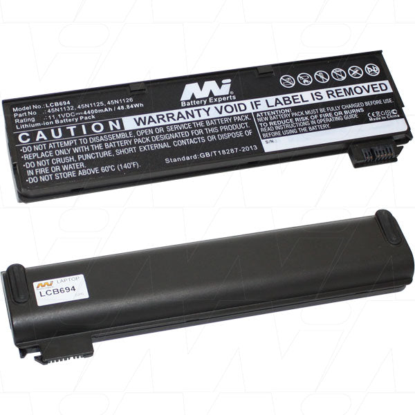 MI Battery Experts LCB694 Laptop battery suitable for Lenovo Thinkpad S440, S540, T440, T440S, X240, X240S, X250