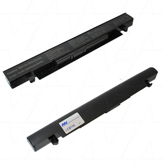 MI Battery Experts LCB736 Laptop battery suitable for Asus A450, F552, K550, P450, X450, X550 series