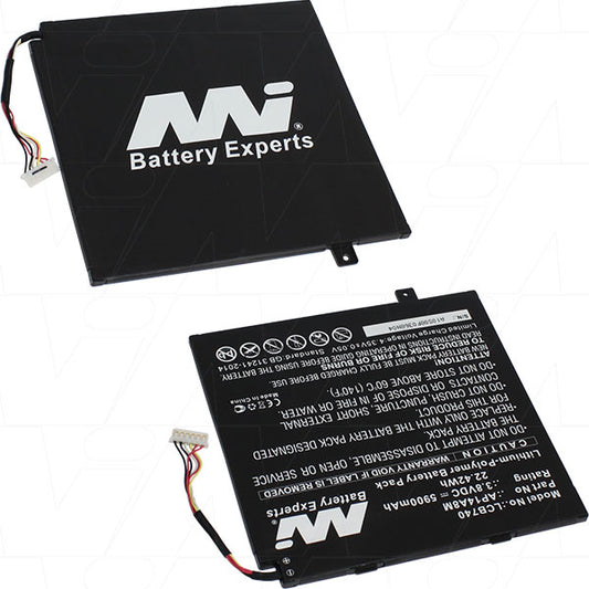 MI Battery Experts LCB740 Laptop battery suitable for Acer Aspire Switch 10, Iconia Tab 10