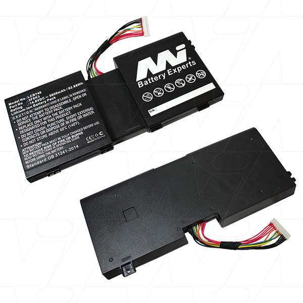 MI Battery Experts LCB746 Laptop battery suitable for Dell Alienware 17 / 18