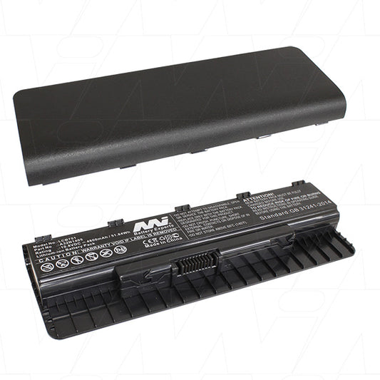 MI Battery Experts LCB751 Laptop battery suitable for Asus G551, G771, GL551, GL771, N551, N751