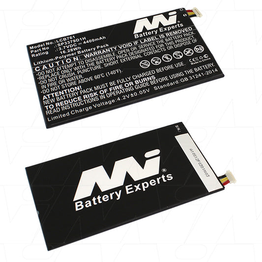 MI Battery Experts LCB761 Tablet battery suitable for Samsung Galaxy Tab 3 8.0